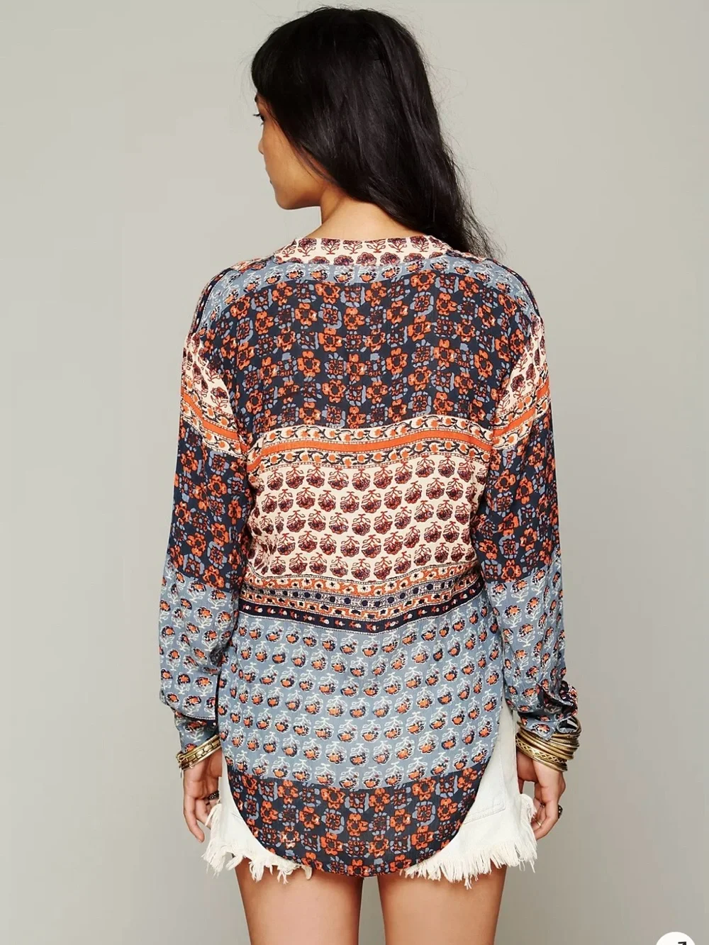 Free People ONE Samba Mix Shirt